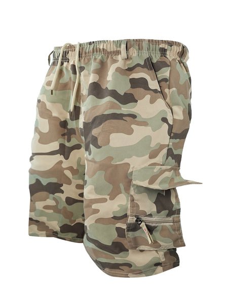 Summer Men's Military Cargo Shorts Mens Tactical Pants Casual Big Pocket Outdoor Sports Slacks Cargo Panels Trousers for Male
