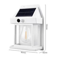 Powerful Solar Wall Light Outdoor Waterproof LED Lamp House Garden Fence Decoration Light Sensor Solar Energy Wall Lantern LED