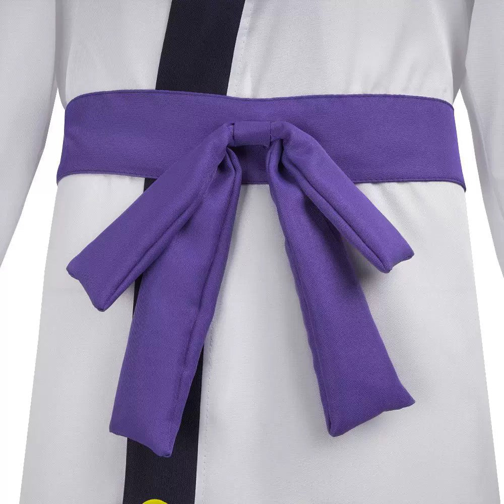 Anime Orochimaru Cosplay Costume Japanese White Long Sleeves Kimono Bathrobe Robe Belt Adult Man Woman Halloween Suit
