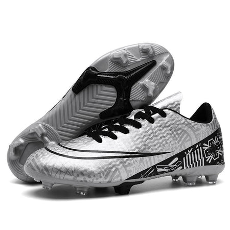 Men Soccer Shoes Adult Kids FG Football Boots Cleats Grass Training Turf Shoes Outdoor Non Slip Futsal Sneakers Unisex