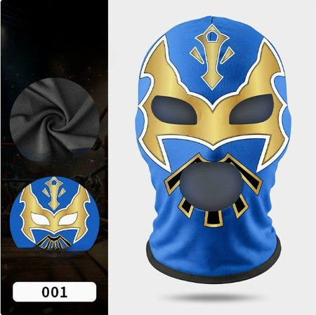Boxing Mask Wrestling Mask Elastic Milk Silk Mask Lycra Fabric Print Halloween Party Dress Up Costume Party Mask