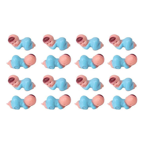 150/100/60/30Pcs Mini Plastic Babies Doll for Baby Shower Ice Cube Game Mini Baby Gender Reveal Baby shower Party Favors Decor