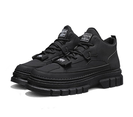 Men's boots four season high-top Joker thick-sole casual boots soft-sole non-slip comfort outdoor boots fashion youth work boots