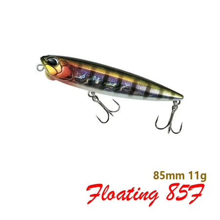 85mm 11g Floating Pencil Fishing Lure Topwater Walking the Dogs Freshwater Swimbait Wobbler for Pike Bass Artificial Hard Baits