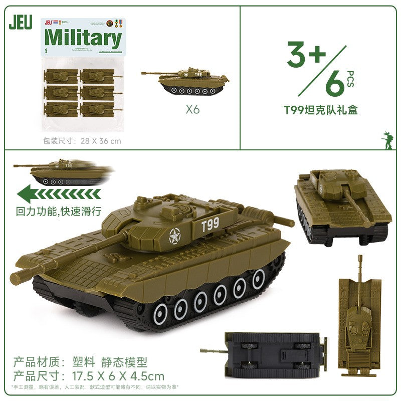 ViiKONDO Army Men Toy Military Vehicle Model Wargame Accessories Tank Radar Missile Launcher Artillery Fighter Barrack Bridge