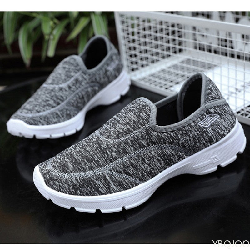 New Women's light Shoes Soft soled Breathable Sneakers Casual middle elderly shoe Couple's Anti slip comfort shoes Zapatos Mujer