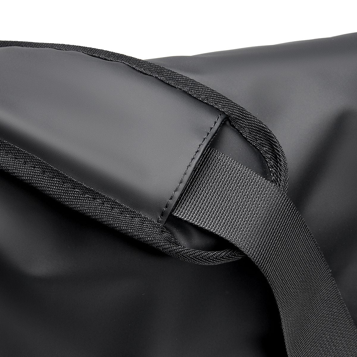 Minimalist Black Men's Shoulder Bag Male High Quality Waterproof Briefcase Crossbody Bag Business Style Messenger Bags for Men