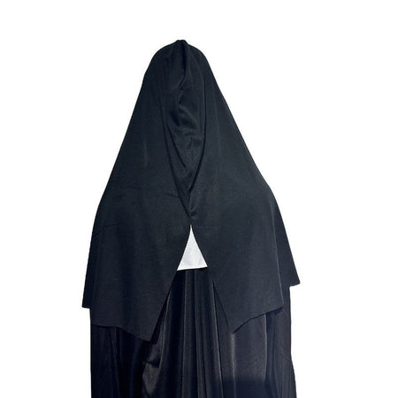 New Mask Frightening Nun Costume Synthetic Latex Street Style Horror Accessory Realistic Details Halloween Horror Theme Events