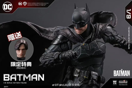 Fondjoy The Batman Anime Figure Pattinson Batman Action Figure Dc Justice League 2024 New Decor Children Toys Birthday Gift