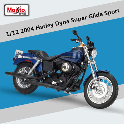 Maisto 1:12 2004 Harley Dyna Super Glide Sport Alloy Sports Motorcycle Model Diecast Metal Street Race Motorcycle Model Kid Gift