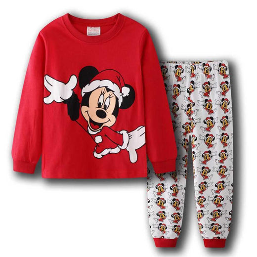 MINISO Little Boys Clothing Disney Pajamas Sets Boutique Cotton Pijama Kids Pyjama Long Sleeve Two Pieces Set 2 to 3 5 6 7 Years