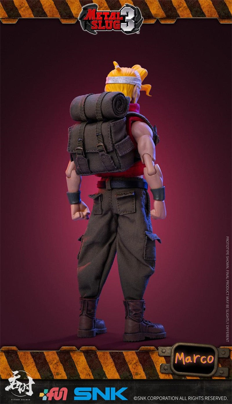 ?IN STOCK?TUNSHI Studio Original SNK Model Official Metal Slug 3 Marco Tarma Clark Still RALF JONES Rebel Soldier 1/12 Mecha Toy