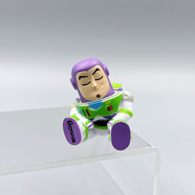 Q Version Anime Figures Cartoon Toy Story Woody Alien Monsters University James P. Sullivan Model Toys Children Christmas Gift
