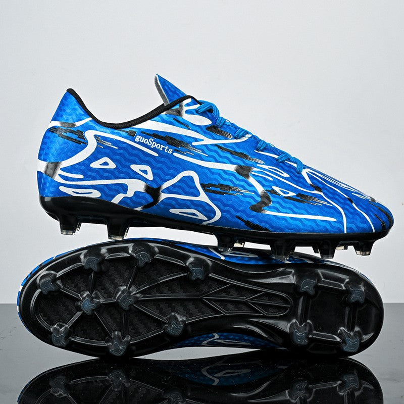Unisex Youth Soccer Cleats Lightweight Football Shoes for Match Training Enhanced Grip Durable FG TF Comfortable Breathable
