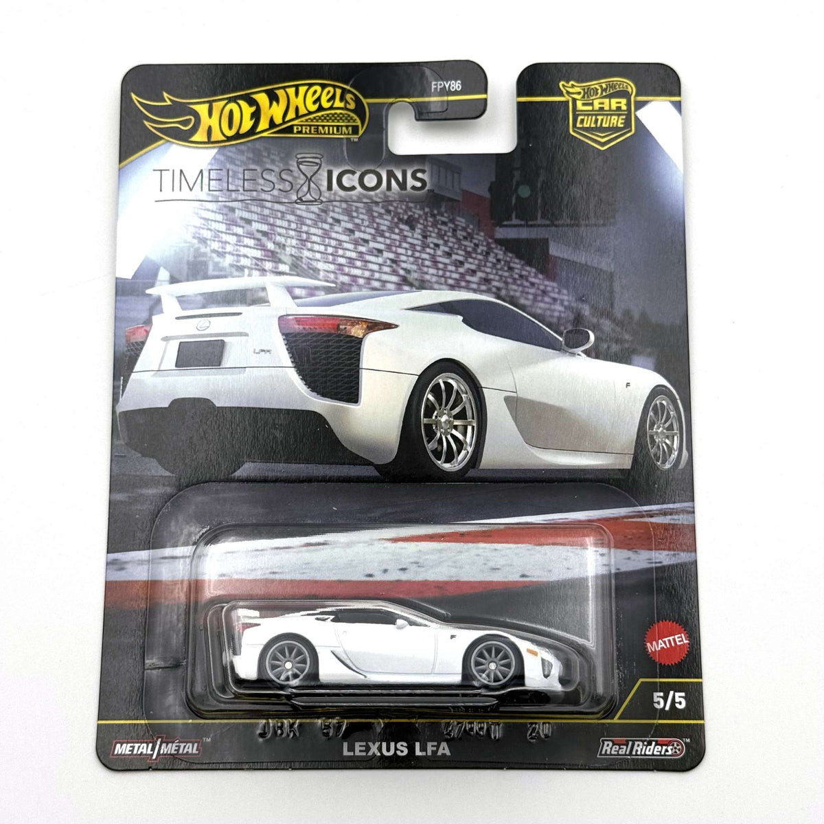 Hot Wheels  FPY86 9C1N Timeless Icons Lexus LFA/Nissan Skyline/Porsche/Koenigsegg/Ferrari F50 1/64 Metal Diecast Model Car