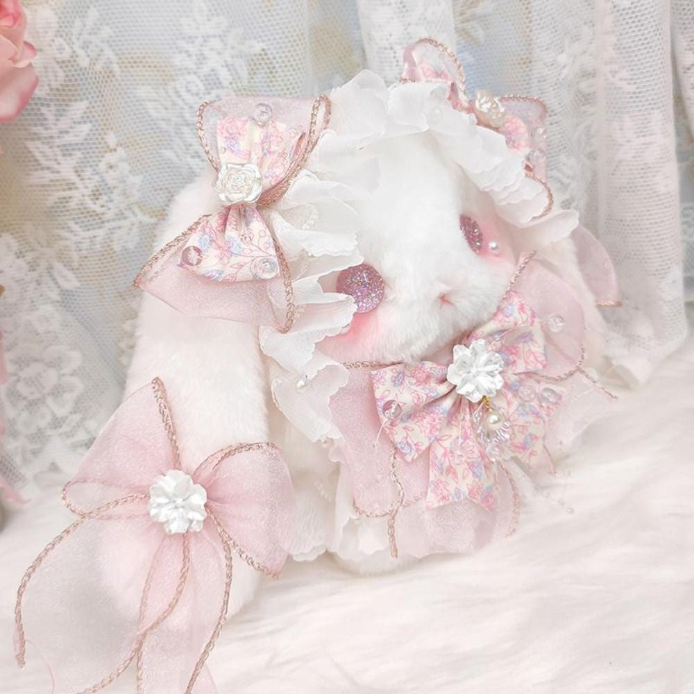 Kawaii Bunny Bag Princess Lolita Shoulder Bag Long-eared Rabbit Sweet Crossbody Bags