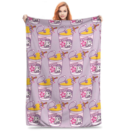 Huntrix Zoey Rumi Mira Blanket Cover Flannel KPop Demon Hunters Lightweight Throw Blankets for Outdoor Travel Bed Rug