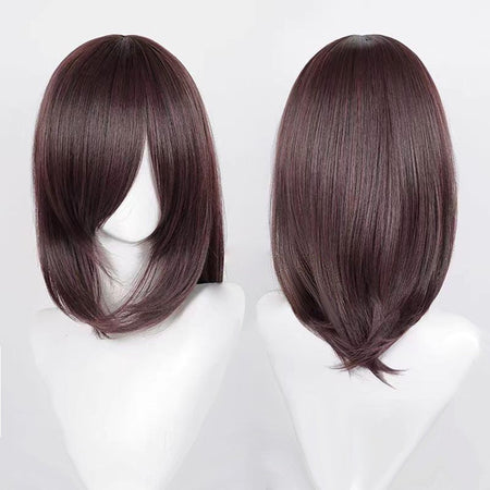 Cosplay Wigs Multicolor 16 Inch Short Straight Men's Wig Synthetic Heat Resistant Wigs for Anime Cosplay Halloween Party Use