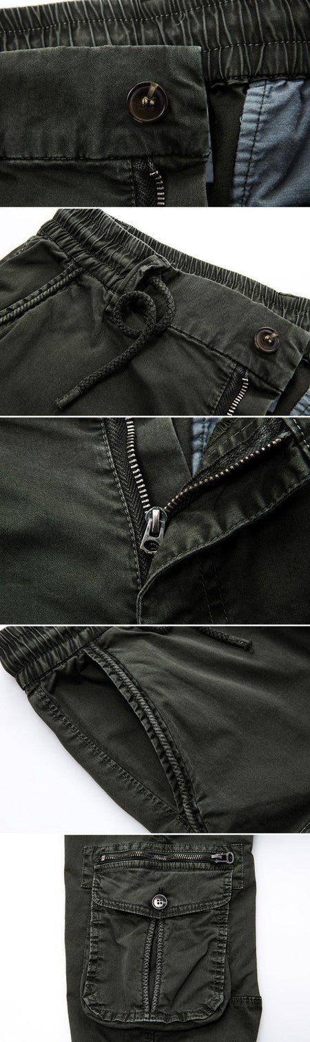 2025 Fashion Spring Mens Tactical Cargo Pants Men Joggers Army Military Casual Cotton Pants Hip Hop Ribbon Male army Trousers 38