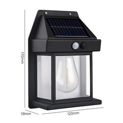 Powerful Solar Wall Light Outdoor Waterproof LED Lamp House Garden Fence Decoration Light Sensor Solar Energy Wall Lantern LED