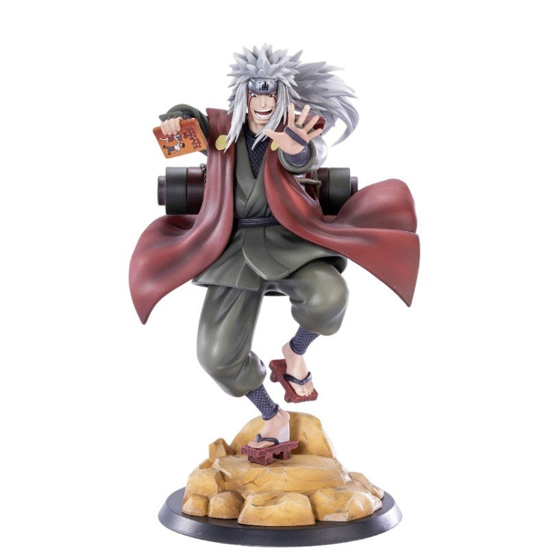 Naruto Shippuden Figurine Jiraiya MegaHouse GK Japanese Anime PVC Action Figure Toy Jiraiya Game Statue Collection Model Doll
