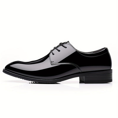 Men's Business Shoes Casual Pointed Toe Slip-On Shoes Tuxedo Fashion Wedding Party Men's Shoes