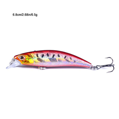 HENGJIA Jerkbait Sinking Wobblers Fishing Lures 8cm-9g Trout Artificial Plastic Hard Bait Crankbait Bass Fishing Tackle