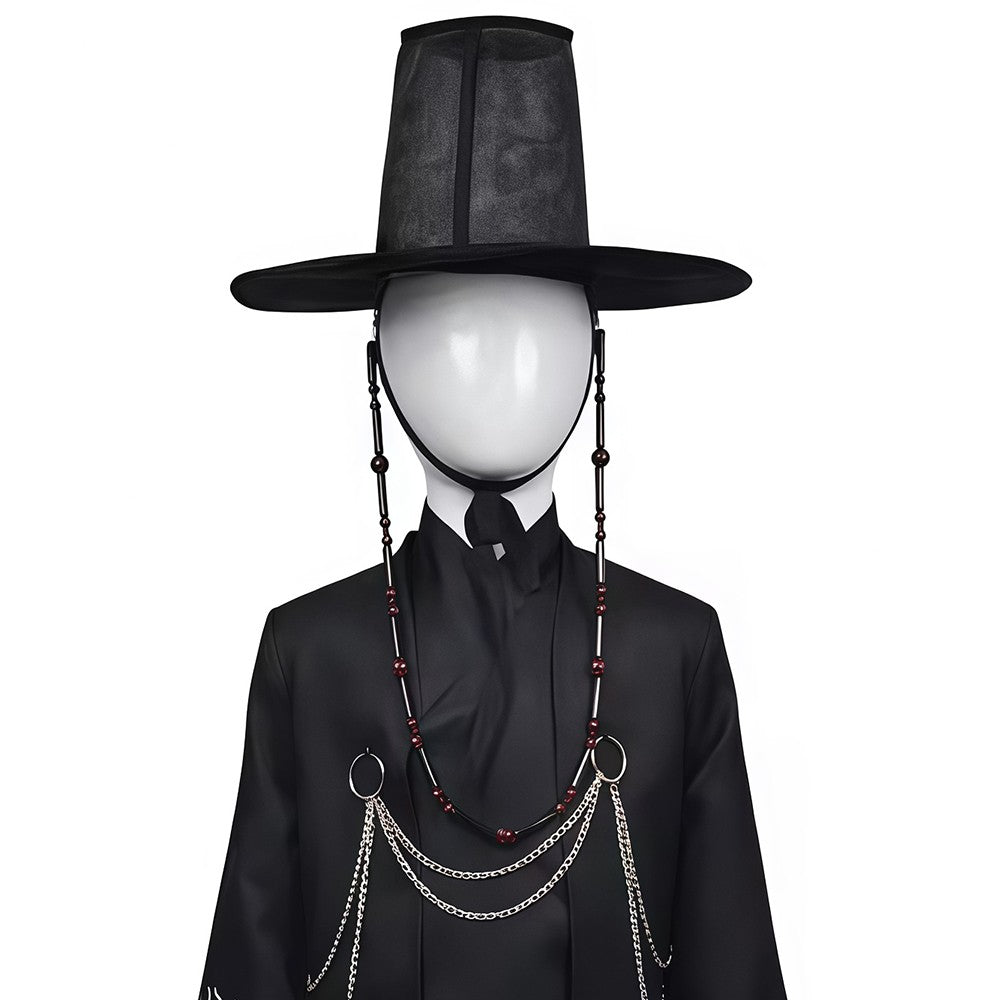 Cosplay Hat Male Jinu KPOP Anime Movie Cosplay Headgear Halloween Carnival Party Men Stage Cool Handsome Costume Accessories