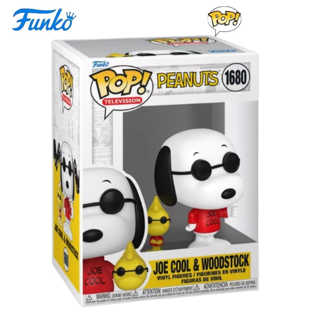 Funko Pop Snoopy Beagle Scouts Series Action Figure Anime Woodstock Astronaut Joe Cool Model Toys Limited Edition Figures Gifts