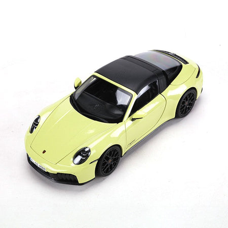 In Stock Maisto 1:18 Porsche 911 Targa 4 Gts (992.2) With Windows Alloy Miniature Diecast Fully Open Model Custom Toys Gifts
