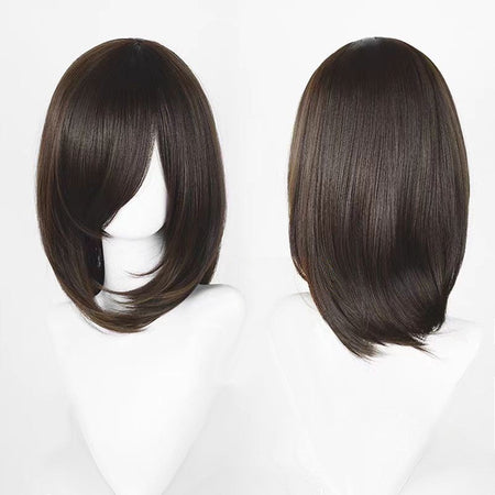 Cosplay Wigs Multicolor 16 Inch Short Straight Men's Wig Synthetic Heat Resistant Wigs for Anime Cosplay Halloween Party Use