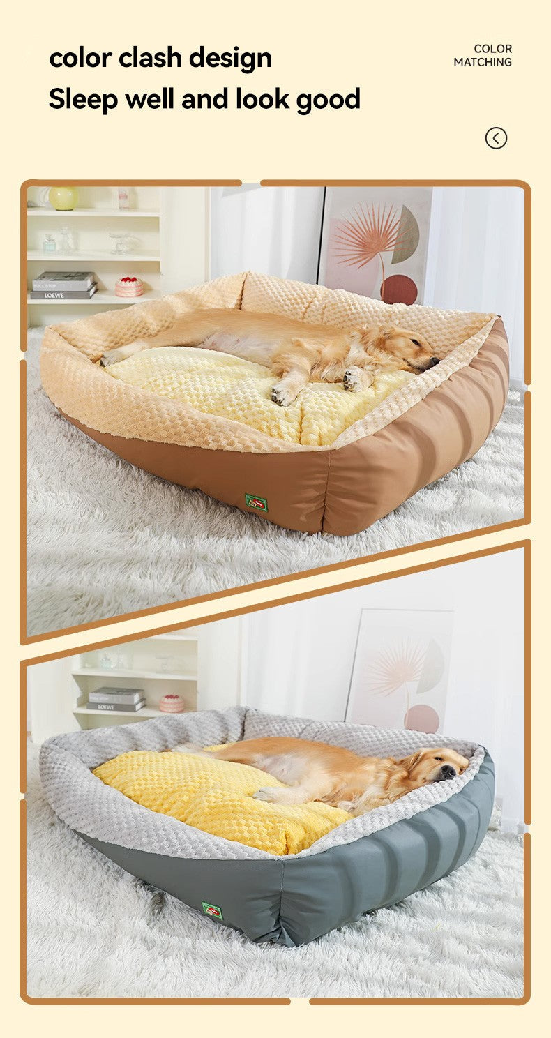 HOOPET Winter Dog Deep Sleep Warm Pet Mattress For Dogs Cats Dog Kennel Pet Bed Products