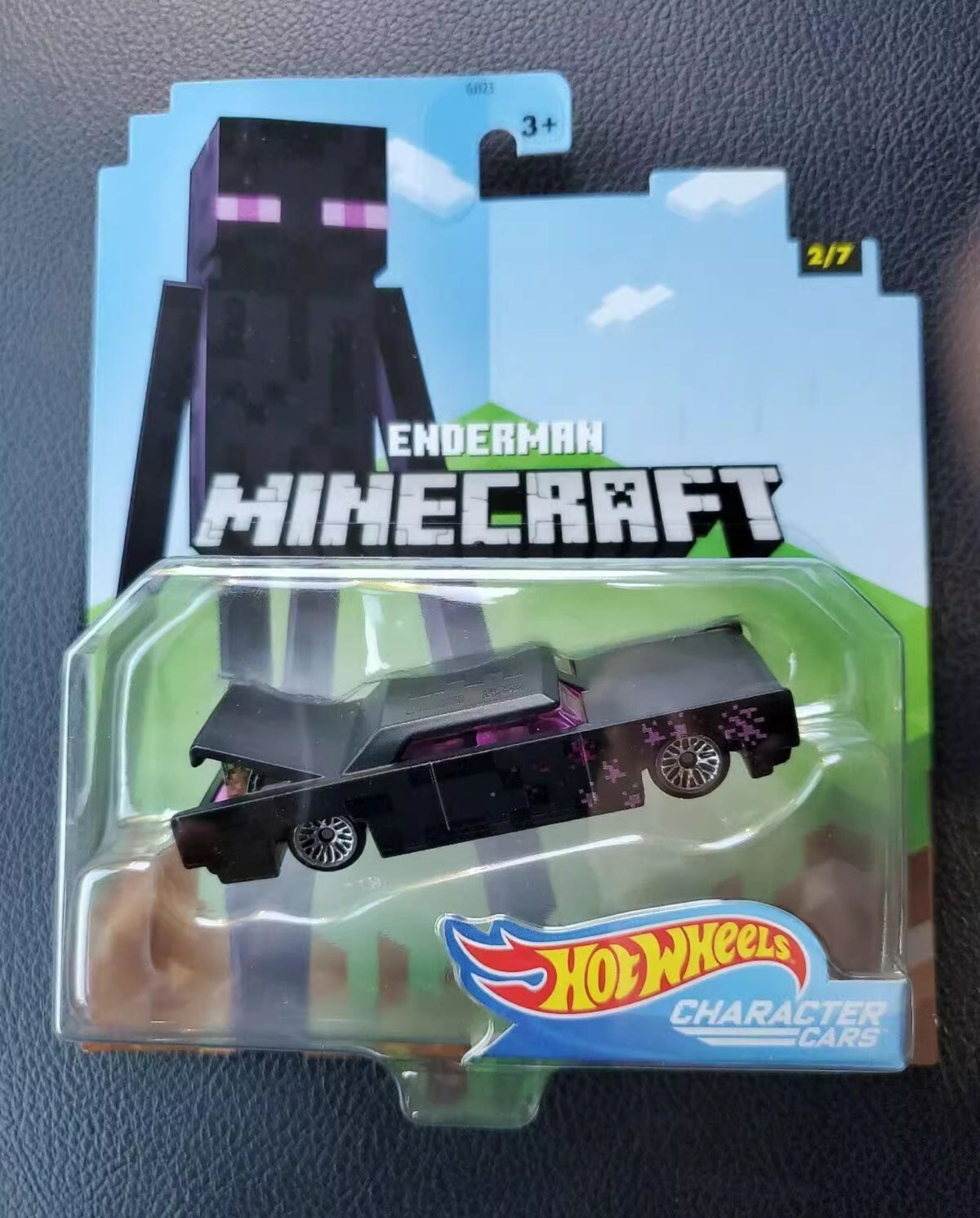 Genuine Hot Wheels Minecraft Series Model Toy Car Desktop Ornament Collectibles Holiday Gifts In Stock
