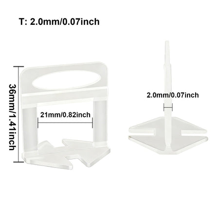 50-200pc Wall Floor Tile Leveling System Clips Ceramic Leveler Spacer Plier Wadge Kit for Tile Laying Construction Building Tool