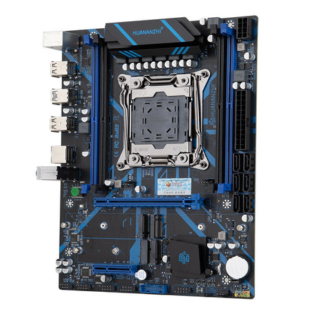HUANANZHI X99 QD4 LGA 2011-3 Xeon Motherboard with Intel E5-2680 V4 Processor DDR4 Memory M.2 NVME SATA Support Non-ECC Combo
