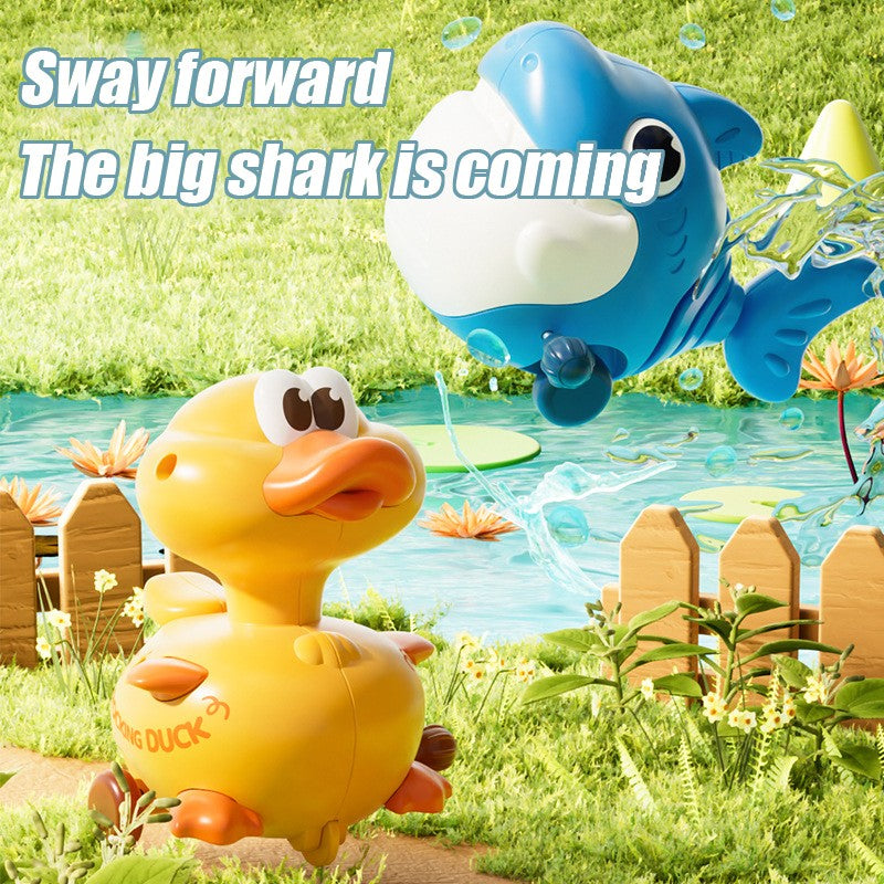 Cute pets winding slide toys fun swing pet styling children's toys crash resistant baby crawling training birthday gifts