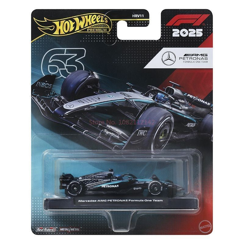 2026 New Original Hot Wheels "Gold Label" Series Formula 1 Racing Set Collecting Alloy Miniature Diecast Vehicle Cars Toys Gifts
