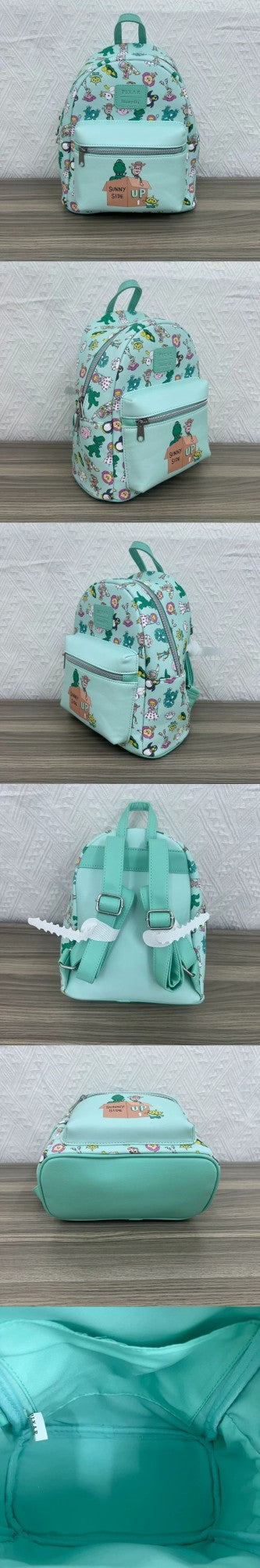 Loungefly Pixar Toy Story Backpack Mini Children'S Printed Backpack Cartoon Fashion Cute Girls Travel Bag Kids Birthday Gift