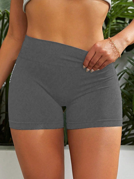 Women High Waist Butt Lift Sports Short Pants High Stretch Qyuick-Drying Breathable Yoga Shorts Athletic Tights