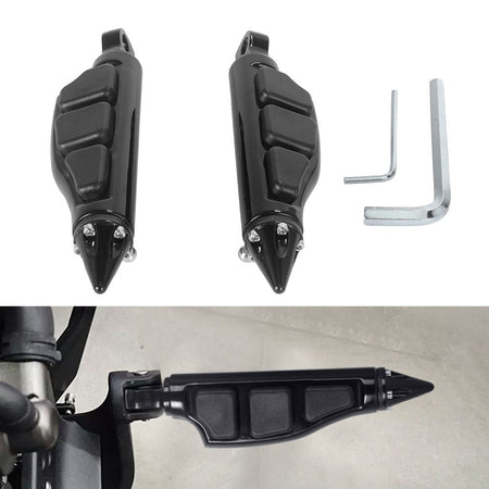Motorcycle CNC Foot Pegs Footrest For Harley Sportster Iron XL 883 1200 Touring Custom Dyna Fat Bob Softail Fat Boy Street 750