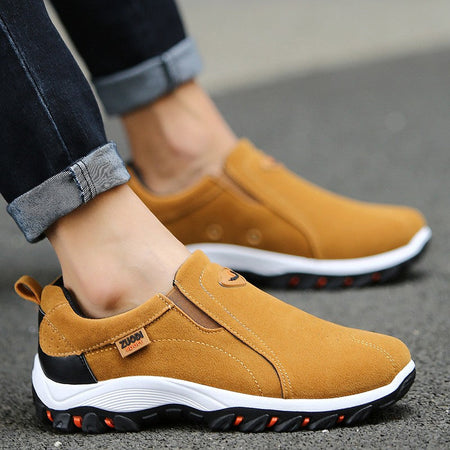 New Men's Casual Sneakers Outdoor Ultra-Lightweight Casual Shoes Large Size Men's Shoes One-Piece Design for Quick and Easy Wear