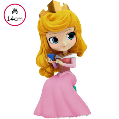 Original Qposket Disney Princess Ice And Snow Strange Love Elsa Ariel Belle Aurora Snow White Mermaid Mulan Cute Toy Doll
