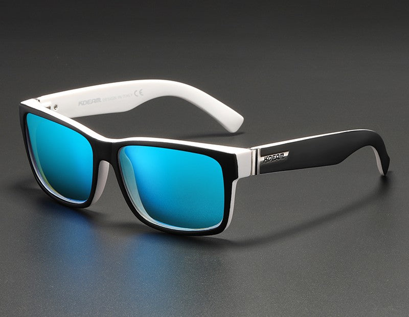 KDEAM Revamp Of Sport Men Sunglasses Polarized Shockingly Colors Sun Glasses Outdoor Driving Photochromic Sunglass With Box