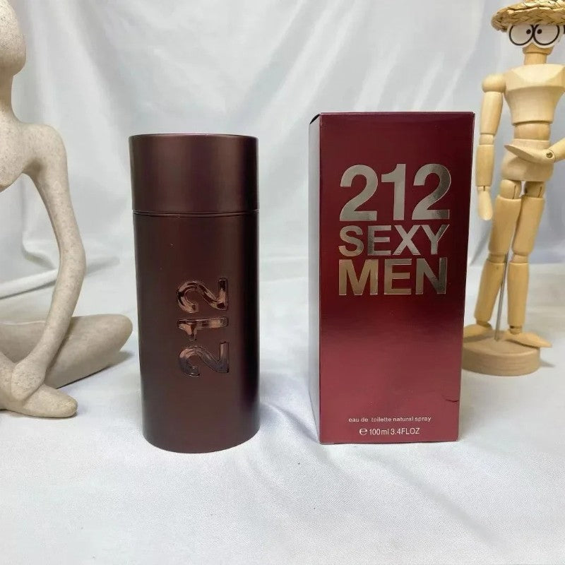 100ml Men's Cologne Grey Magnetic & Red Allure Fragrance Woody Spicy Scent Long-Lasting 12H+ Ideal for Dating & Night Parties