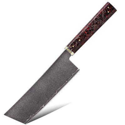 Kitchen Knife Set 1-6PC Damascus 3-layer cladding Steel knives Kitchen Accessories Professional Chef knives Cooking Tools