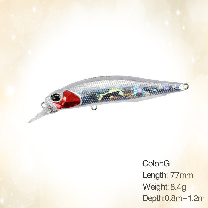 77mm 63mm Minnow Fishing Lure Wobbler Rozante 77SP Long Cast Hover Swaying Lure Jerkbait Artificial Bait Culter Alburnus Bait