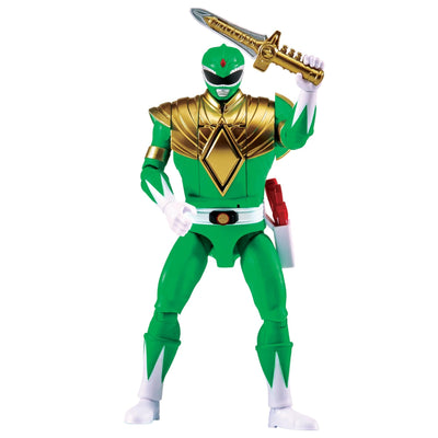 Anime Mighty Morphin Power Rangers Red Ranger Action Figure Green Ranger Model Doll Toy Collect Ornaments Kids Gifts