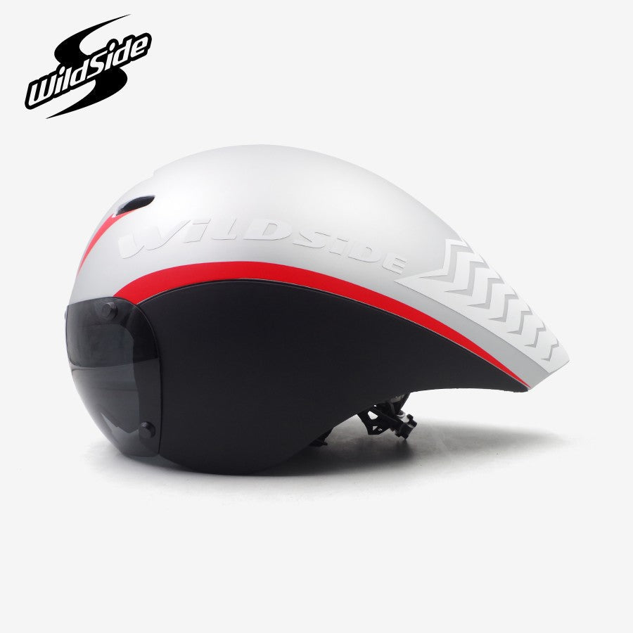 TT Cycling Helmet Lens Goggles Triathlon Tri Aero Road Bike Helmet Timetrial Race Bicycle Helmet Men Casco Ciclismo Accessories