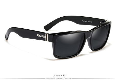 KDEAM Revamp Of Sport Men Sunglasses Polarized Shockingly Colors Sun Glasses Outdoor Driving Photochromic Sunglass With Box