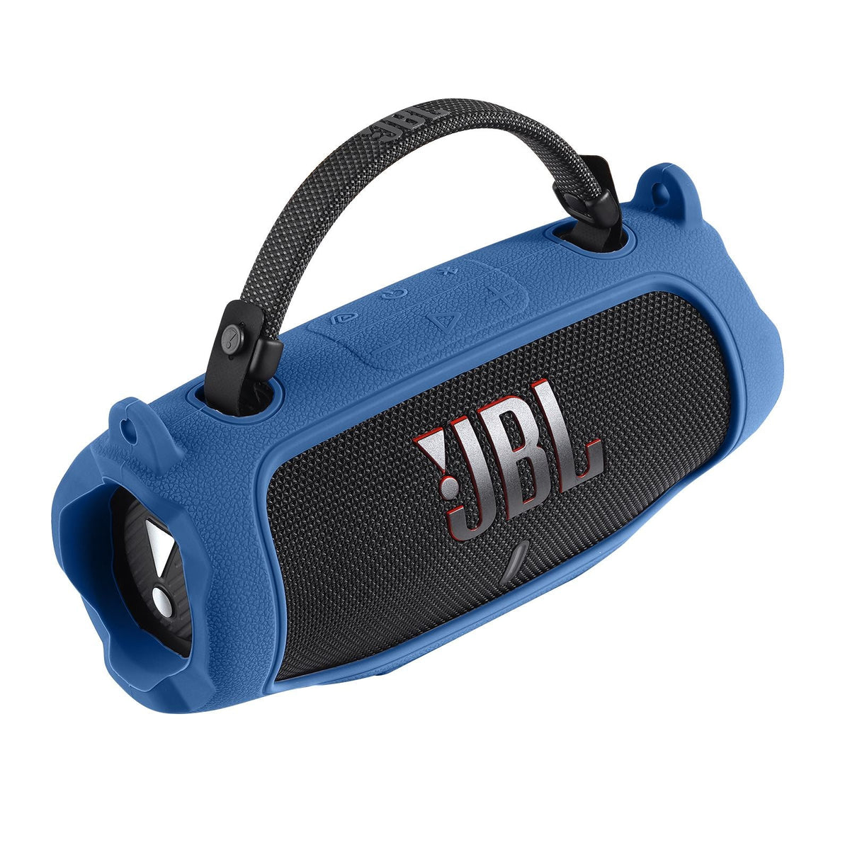 Portable Bluetooth Speaker Carry Silicone Case,Soft Protective Sleeve Cover with Shoulder Strap for JBL Charge 6 Speaker